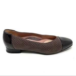 Beautifeel Karen Cap Toe Flats Chamoise net suede